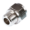 Extension adaptor nickel plated brass male-female BSPP(G)